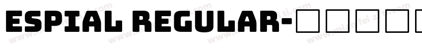 Espial Regular字体转换